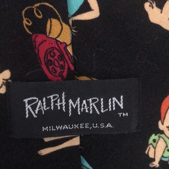 Ralph Martins flint stone tie . - Picture 3 of 4
